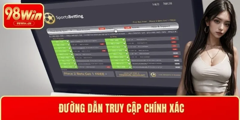 Đường dẫn truy cập chính xác